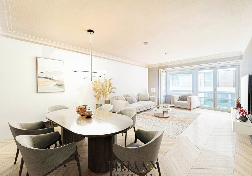 Drieslaapkamer appartement te Kustlaan- Lichttorenplein