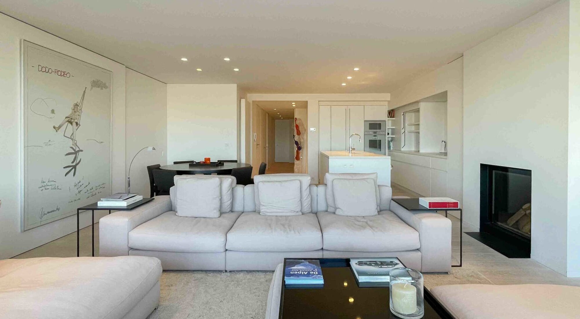 Appartement spacieux (3CH) avec vue frontale sur la mer 