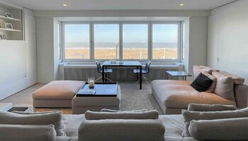 Appartement spacieux (3CH) avec vue frontale sur la mer 