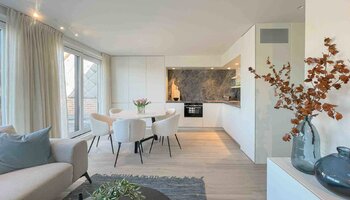 Prachtig gerenoveerde penthouse met lateraal zeezicht 
