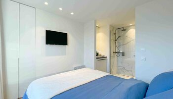Prachtig gerenoveerde penthouse met lateraal zeezicht 