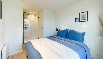 Prachtig gerenoveerde penthouse met lateraal zeezicht 