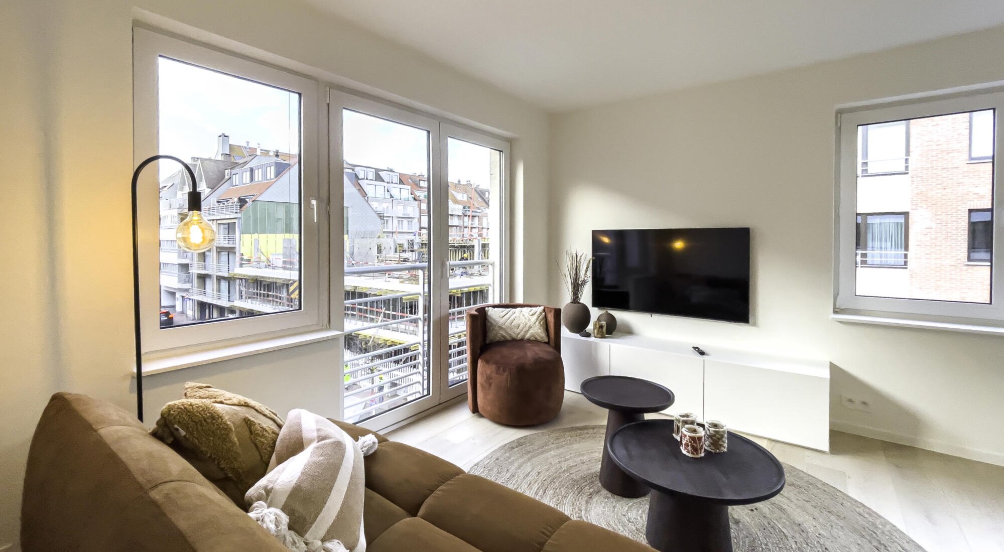 Appartement d’angle rénové près du Lippenslaan 