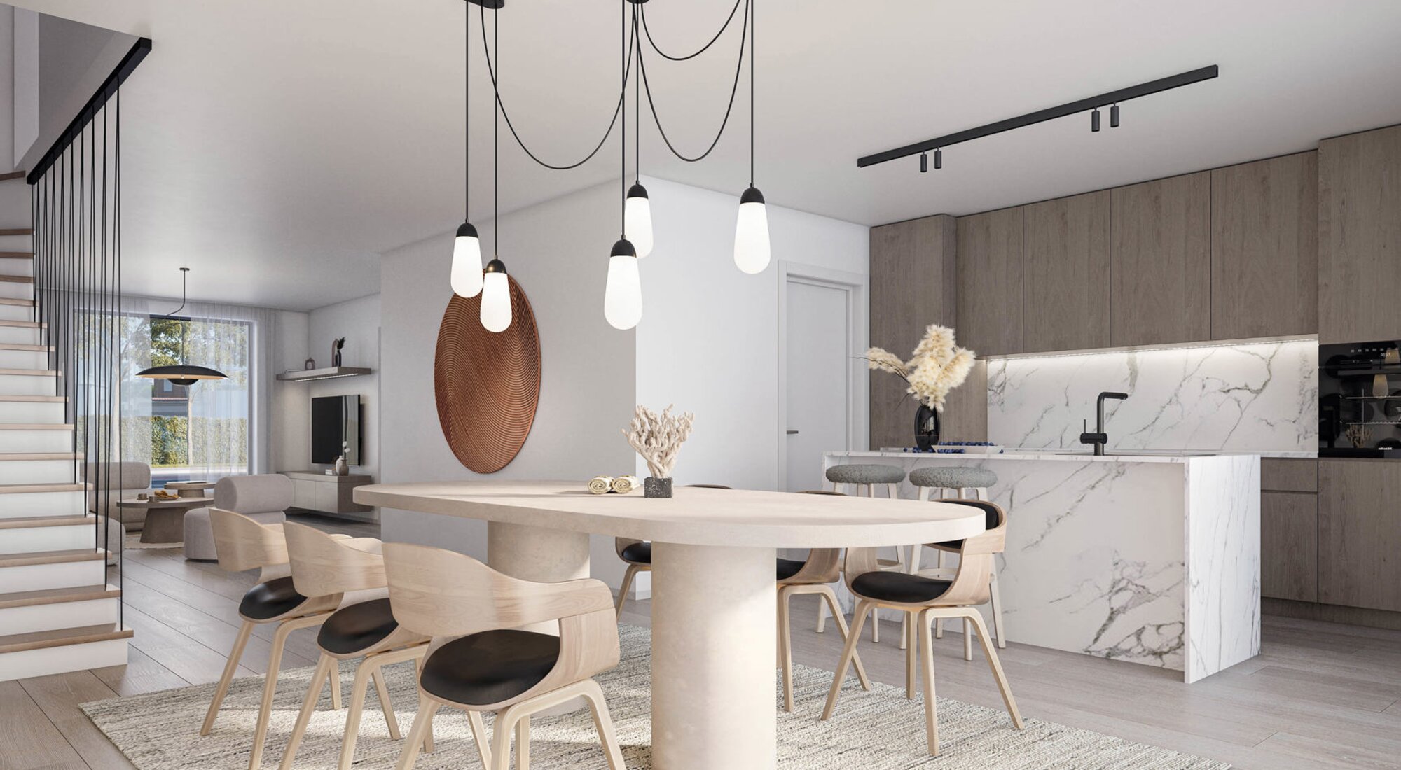 Ruime nieuwbouwwoning nabij centrum