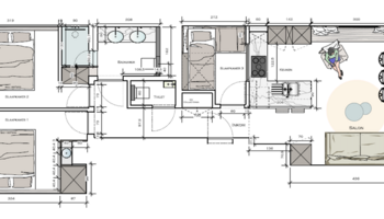 Magnifiek gerenoveerd 3-SK appartement met zeezicht 
