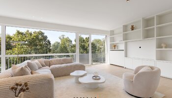Appartement luxueusement fini avec une belle vue