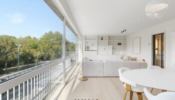 Appartement luxueusement fini avec une belle vue