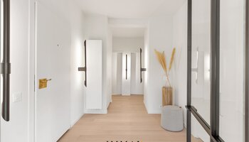 Appartement luxueusement fini avec une belle vue