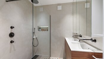 Appartement luxueusement fini avec une belle vue