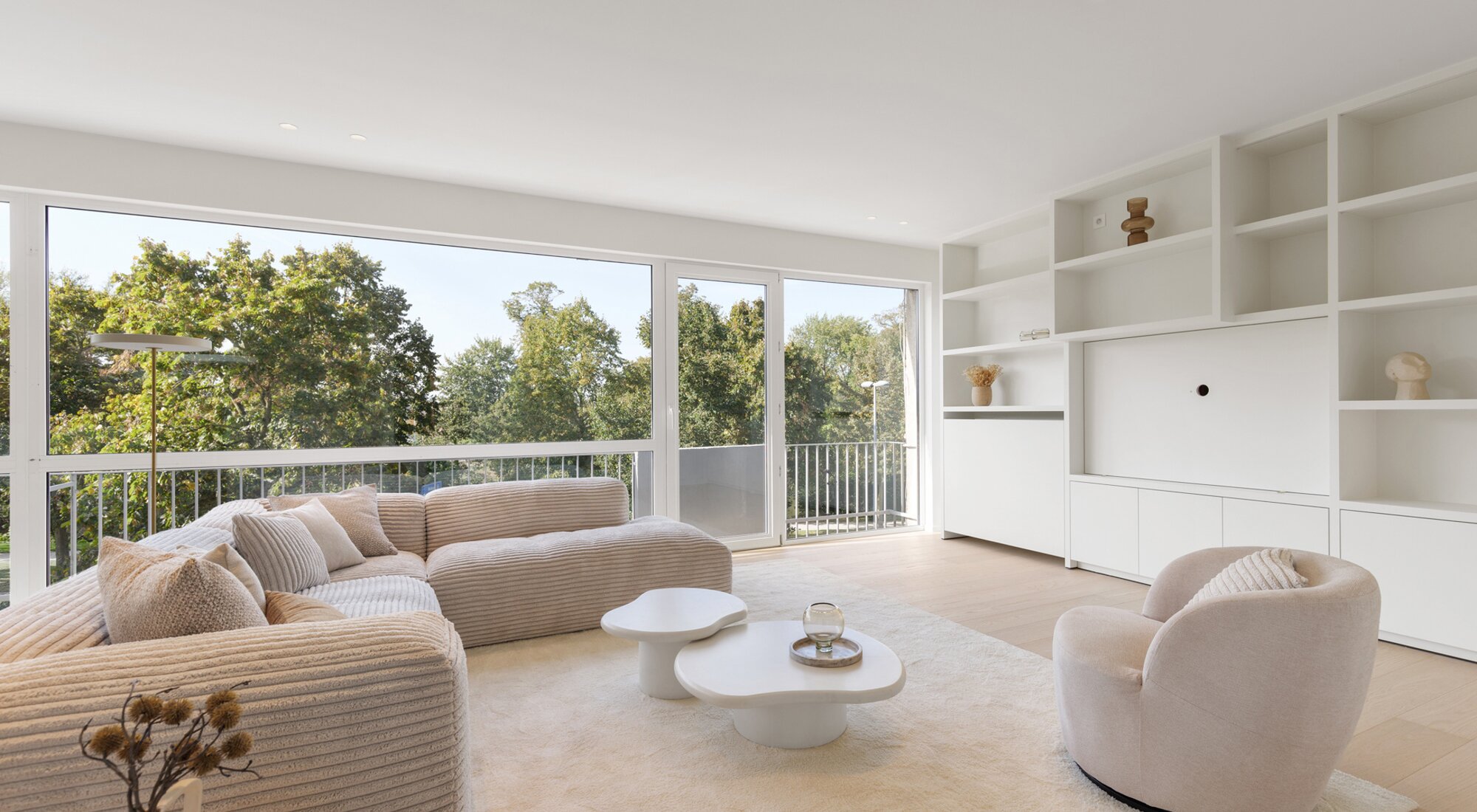 Luxueus afgewerkt appartement met mooi uitzicht 