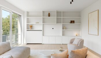 Appartement luxueusement fini avec une belle vue
