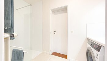 Opbrengsteigendom met mogelijkheid tot praktijk en duplex-appartement met dakterras vlakbij het Astridpark