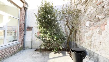 Opbrengsteigendom met mogelijkheid tot praktijk en duplex-appartement met dakterras vlakbij het Astridpark