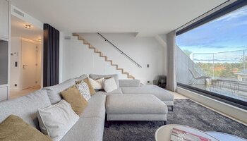 Appartement moderne et récent de 3 chambres en duplex