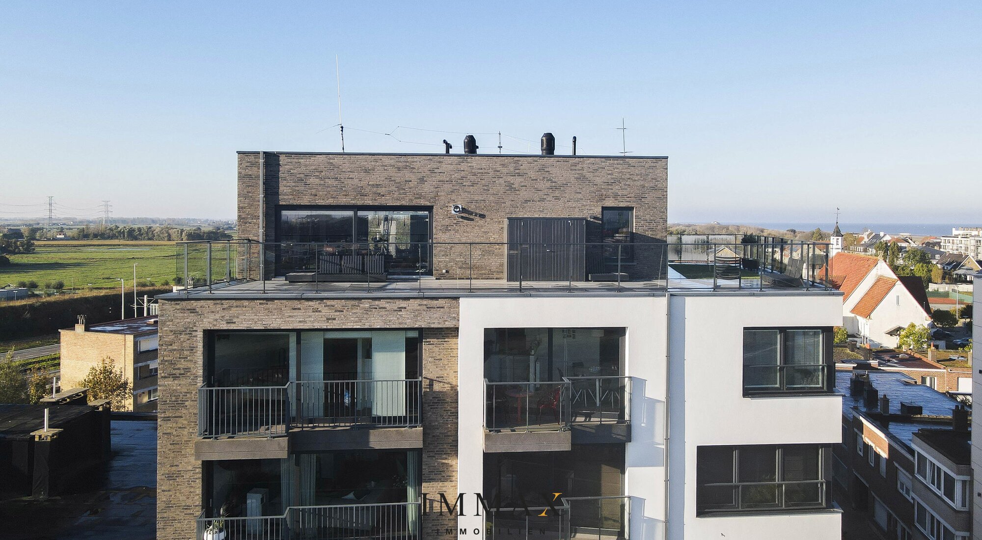 Prachtig duplex appartement met panoramisch zicht en ruime terrassen