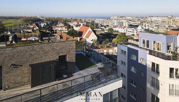 Prachtig duplex appartement met panoramisch zicht en ruime terrassen
