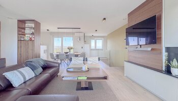 Prachtig duplex appartement met panoramisch zicht en ruime terrassen