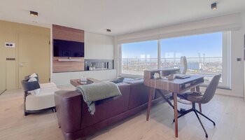 Prachtig duplex appartement met panoramisch zicht en ruime terrassen