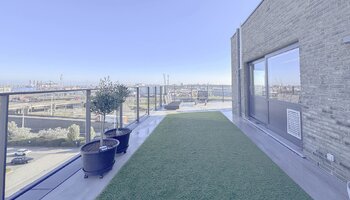 Prachtig duplex appartement met panoramisch zicht en ruime terrassen