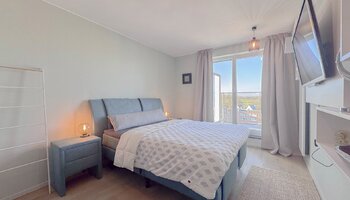 Prachtig duplex appartement met panoramisch zicht en ruime terrassen