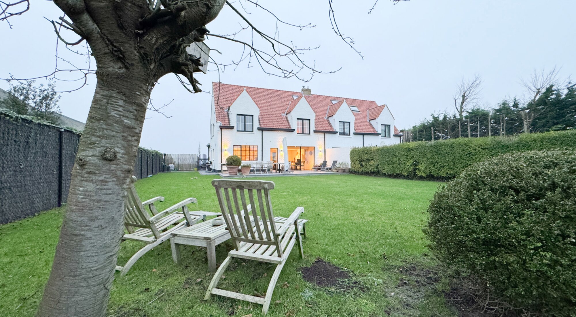Villa de couple élégamment rénovée avec vue panoramique sur les polders de Knokse