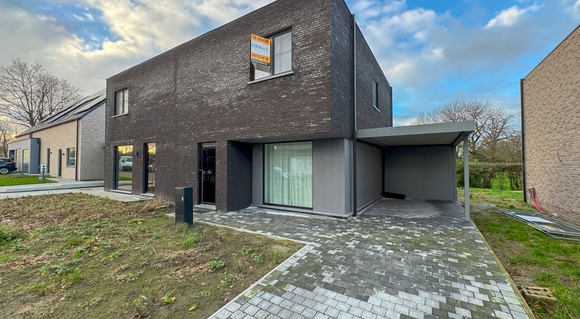 Nieuwbouwwoning (3slpk)  in doodlopende straat - Beernem