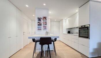 Large app orienté ouest avec 2CH avec vue sur le Zegemeer
