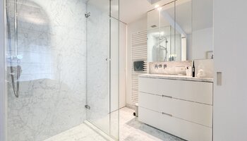Large app orienté ouest avec 2CH avec vue sur le Zegemeer