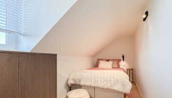 Prachtig gerenoveerde penthouse in het Zoute met open zicht