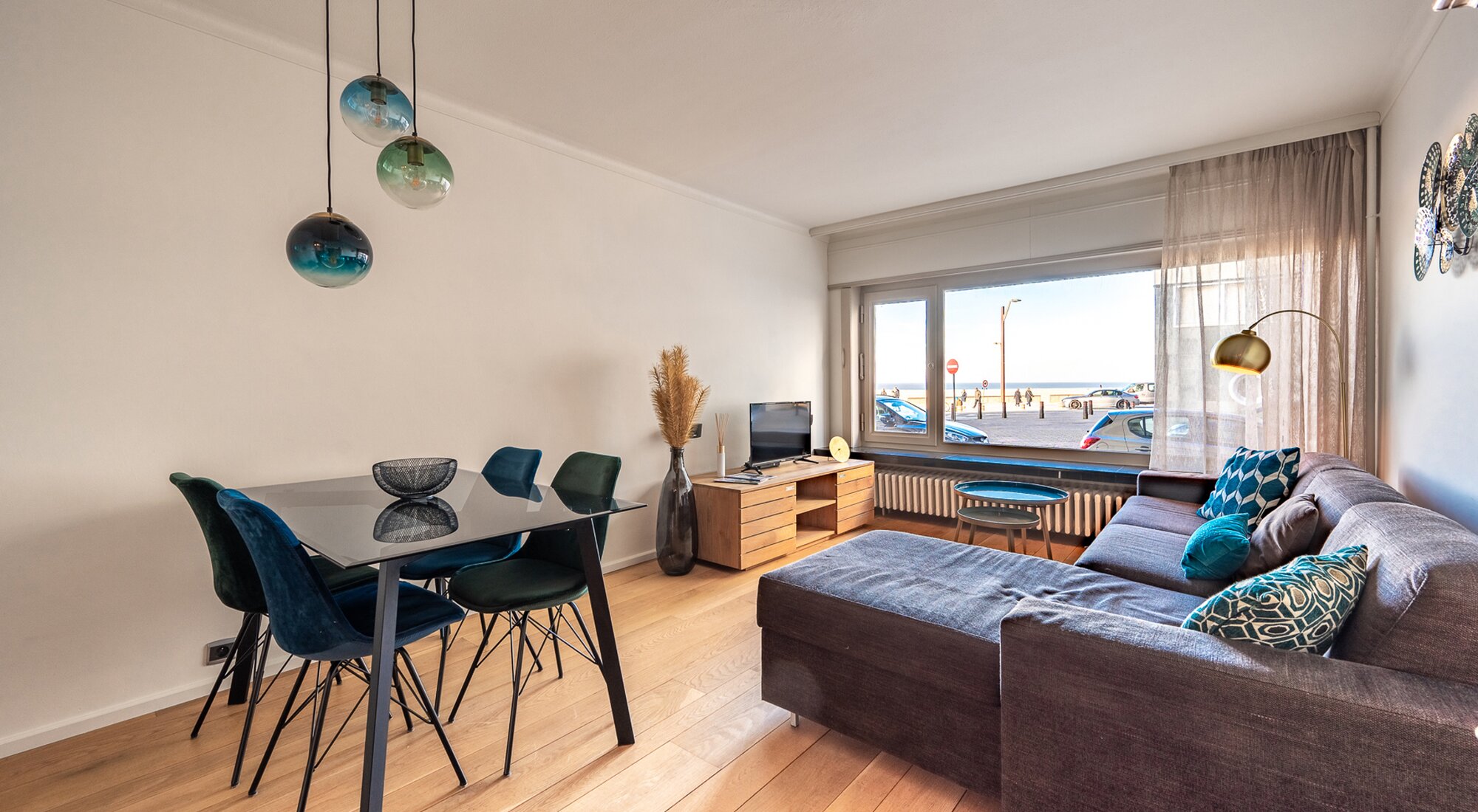 Prachtig gelegen appartement met zicht op zee
