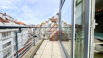 Ruim duplex-appartement nabij het centrum 