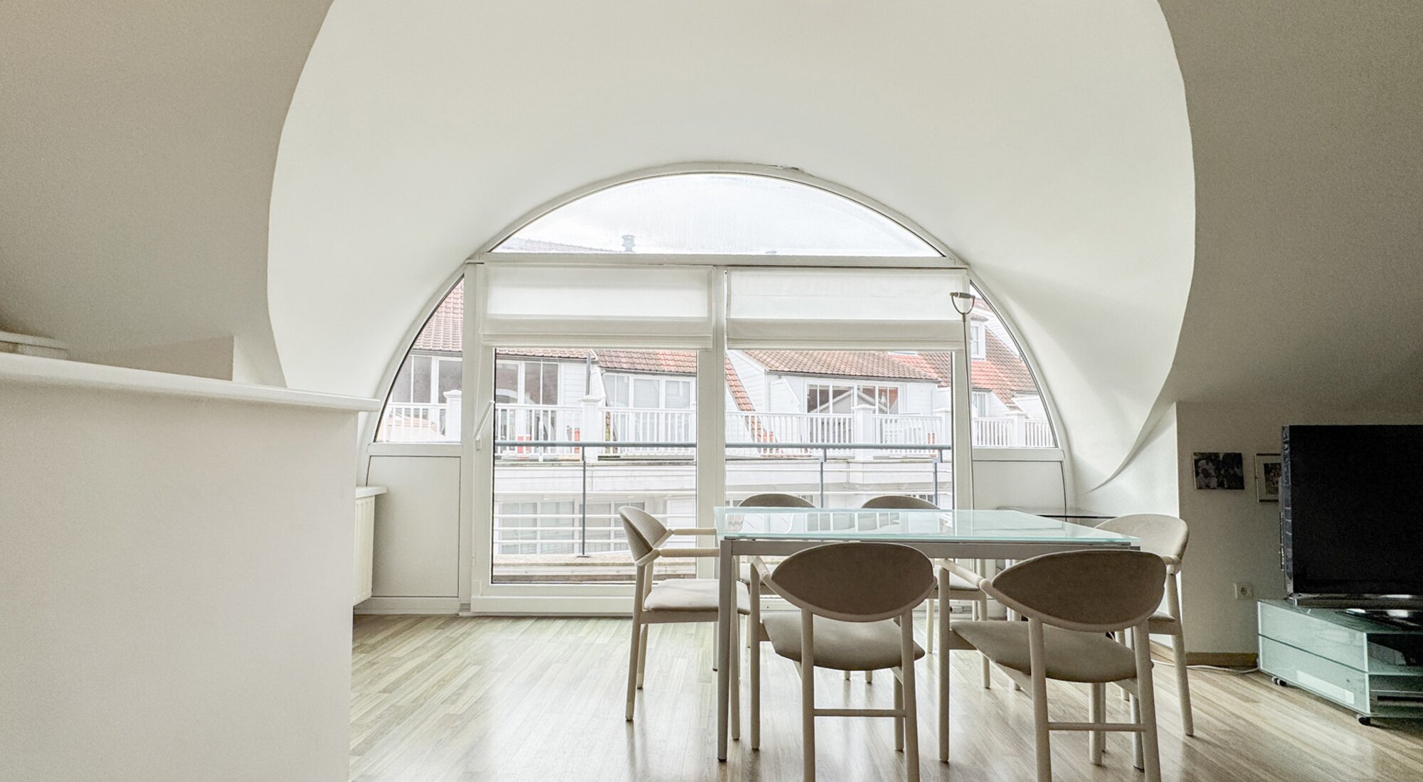 Ruim duplex-appartement nabij het centrum 