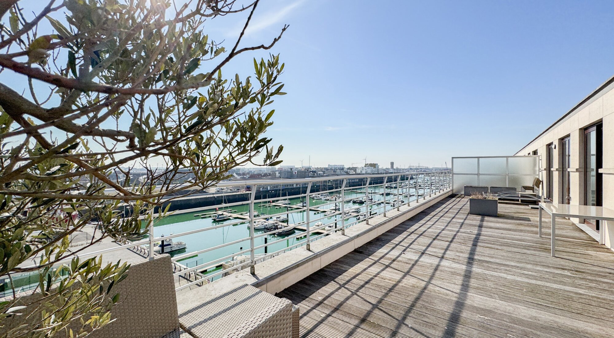 Unieke penthouse met zicht op de jachthaven