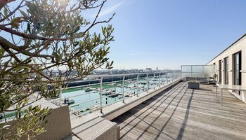 Unieke penthouse met zicht op de jachthaven