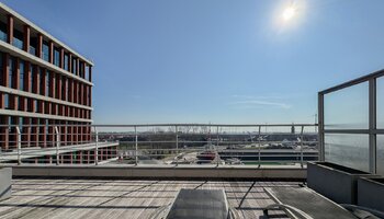 Unieke penthouse met zicht op de jachthaven