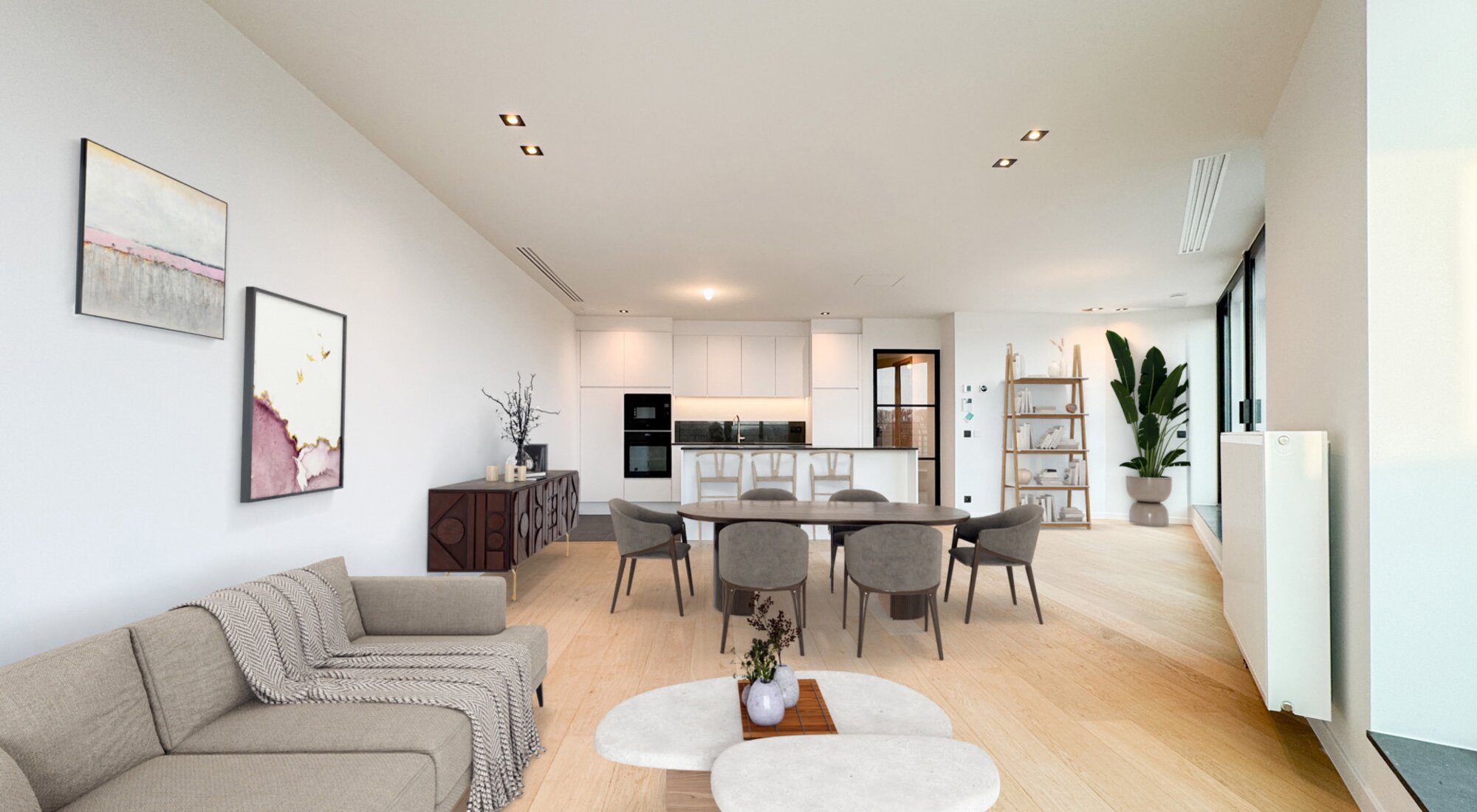Gerenoveerde penthouse met zongericht en uitzonderlijk groot terras