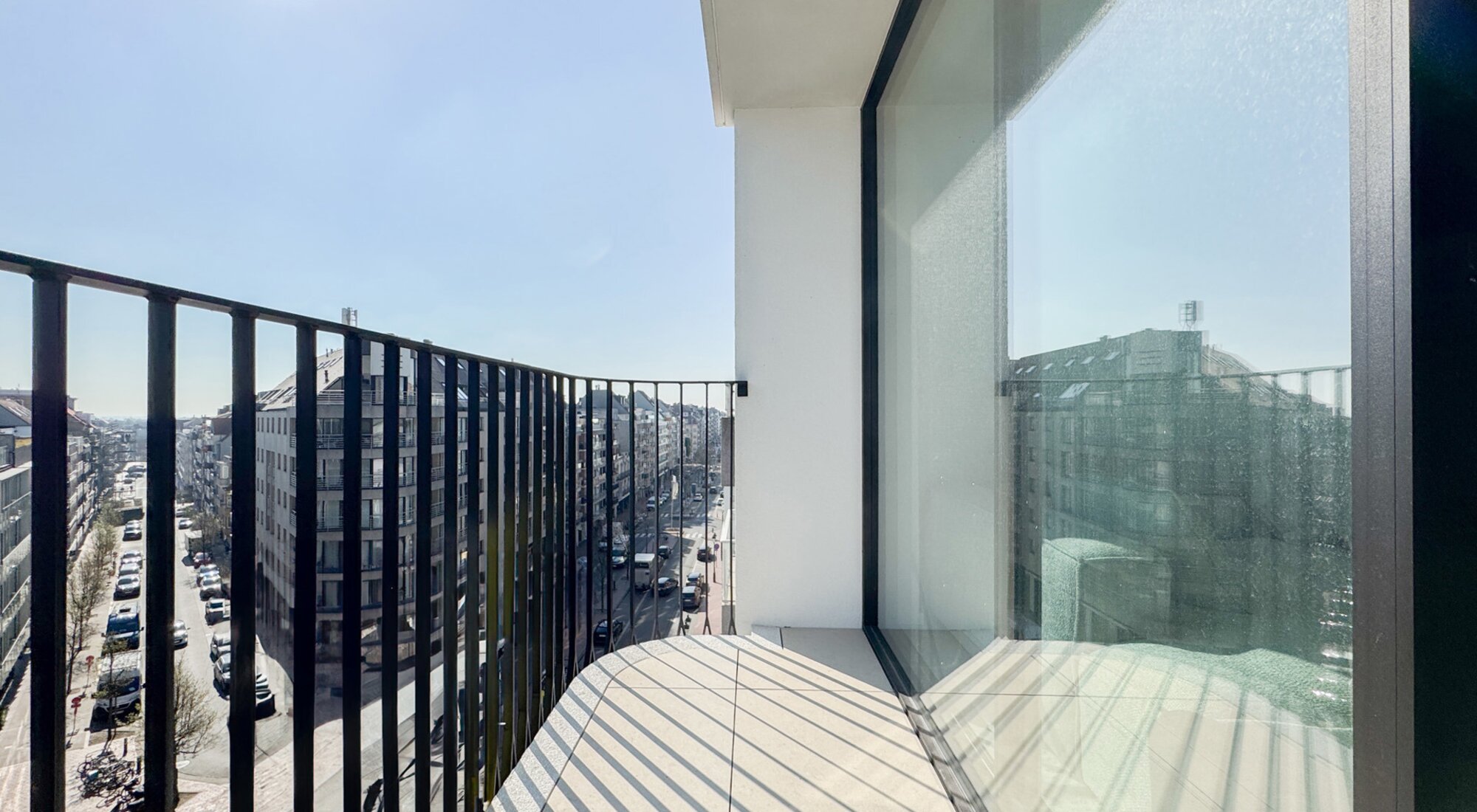 Nieuwbouwappartement met zijdelings zeezicht 