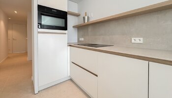 Nieuwbouwappartement met zijdelings zeezicht 