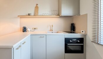 Appartement rénové d'une chambre avec vue dégagée