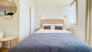 Appartement rénové d'une chambre avec vue dégagée