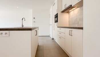 Appartement au rez-de-chaussée d'une nouvelle résidence