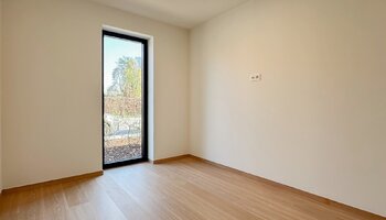 Appartement au rez-de-chaussée d'une nouvelle résidence