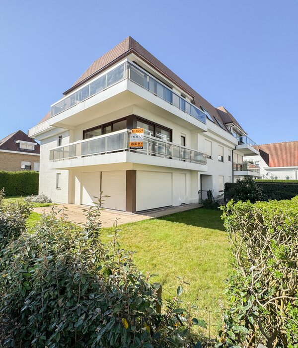 Lichtrijk hoekappartement met grote terrassen