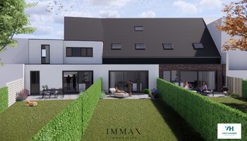 Nieuwbouwwoning met zongerichte tuin, 4 slaapkamers + garage