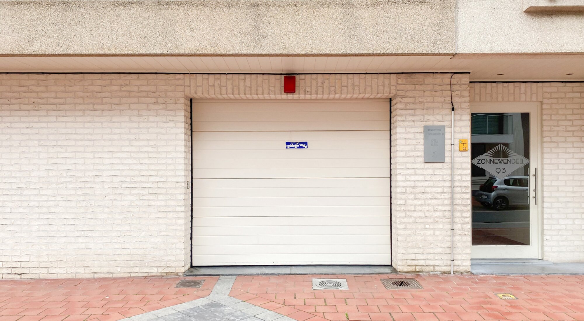 Overdekte staanplaats in het centrum van Knokke