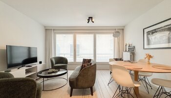 Bel appartement d'une chambre à coucher près de la place Van Bunnenplein et de la plage