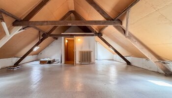 Bien polyvalent avec grand espace habitable et jardin ensoleillé