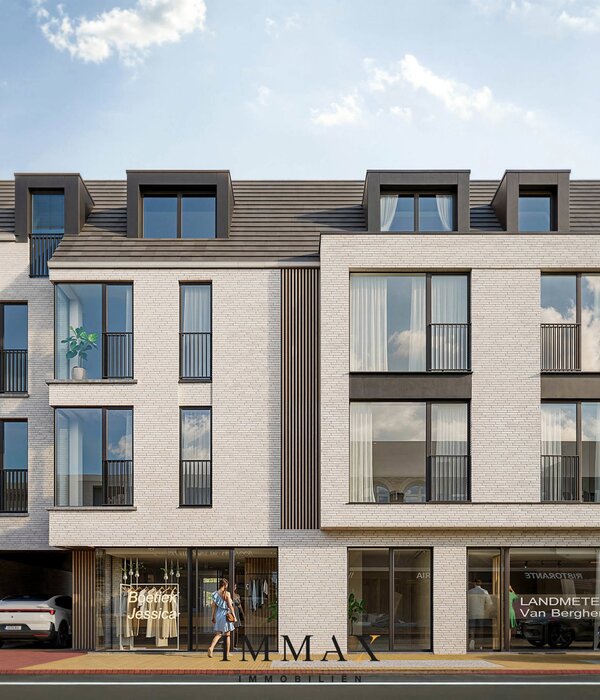 Zuidgerichte nieuwbouwappartementen in hartje Oostkamp