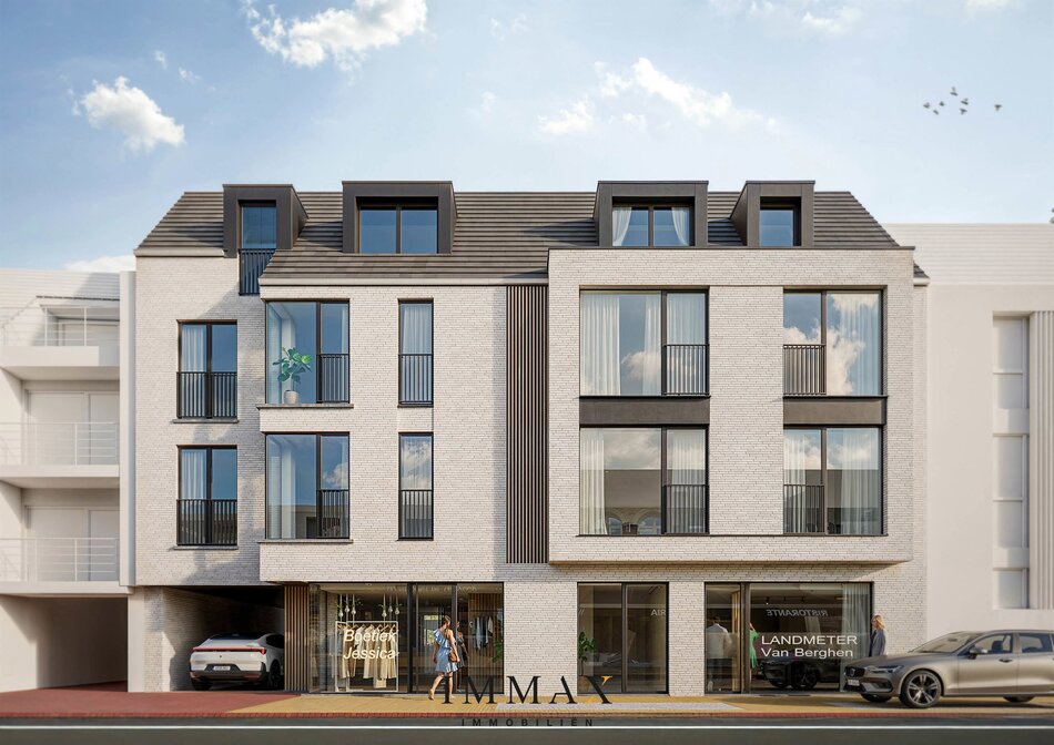 Zuidgerichte nieuwbouwappartementen in hartje Oostkamp