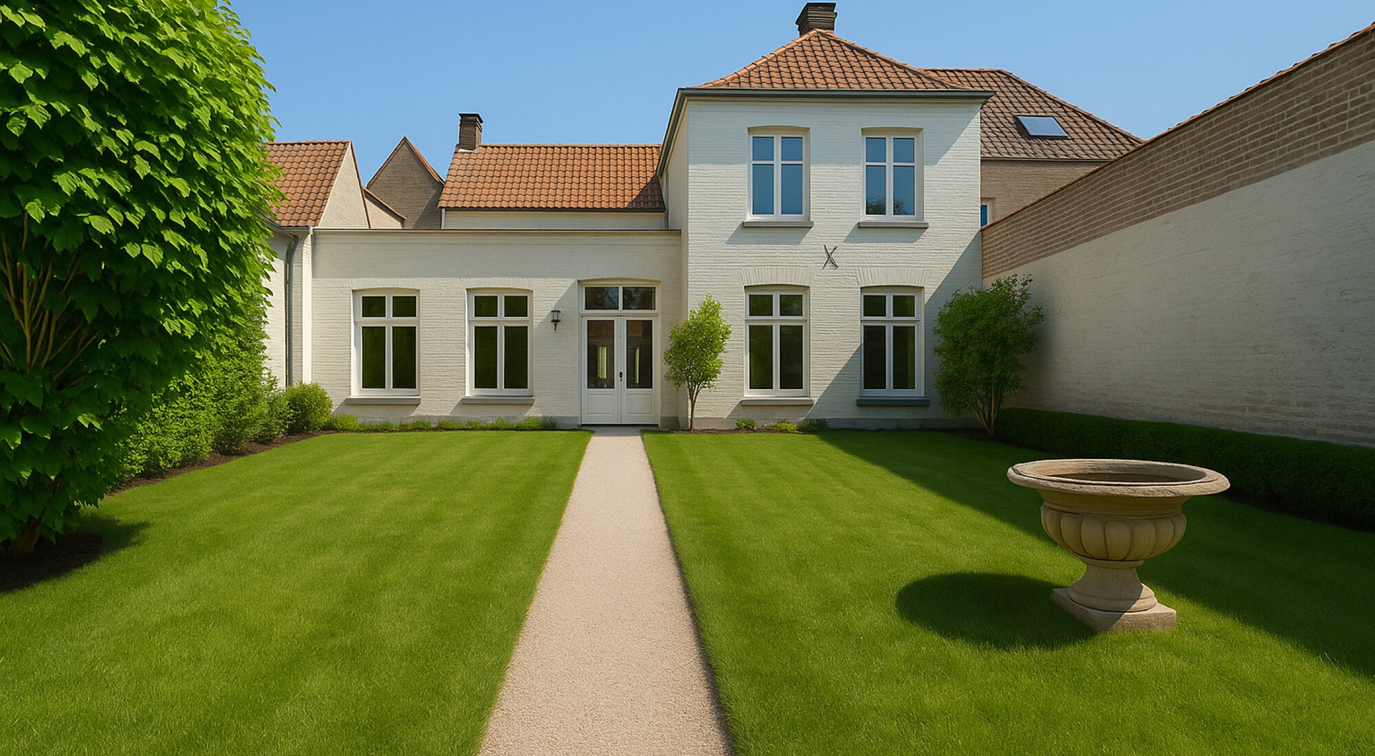 Renovatieproject | Karaktervol burgerhuis met binnentuin en 3 garages